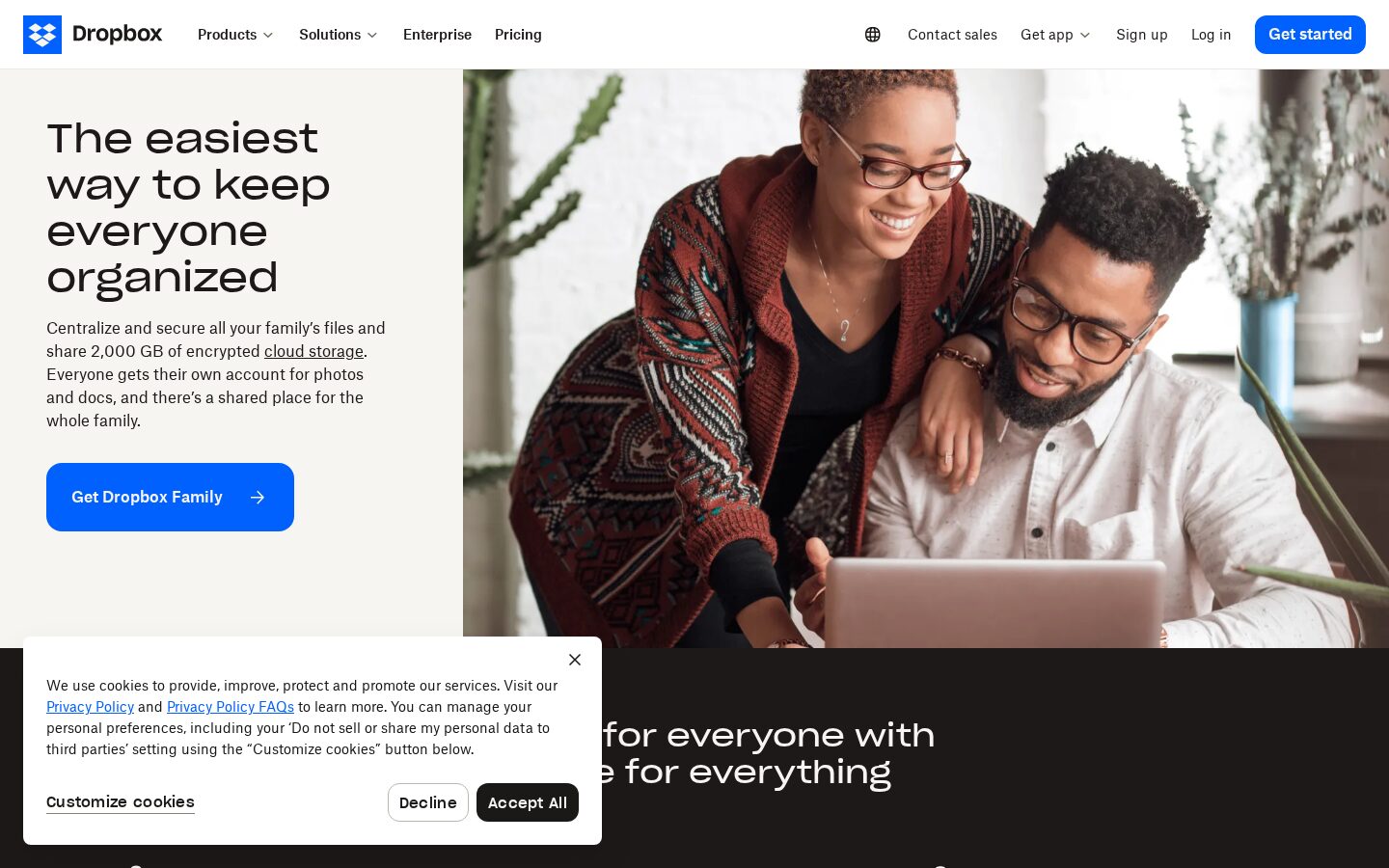 Dropbox Family 方案頁截圖（2026-06-23）